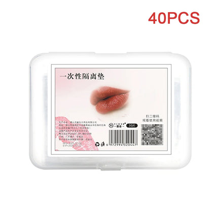 30/40pcs Microblading Lip Isolation Pads — Disposable Protective Film for Permanent Makeup Tattoo Accessories