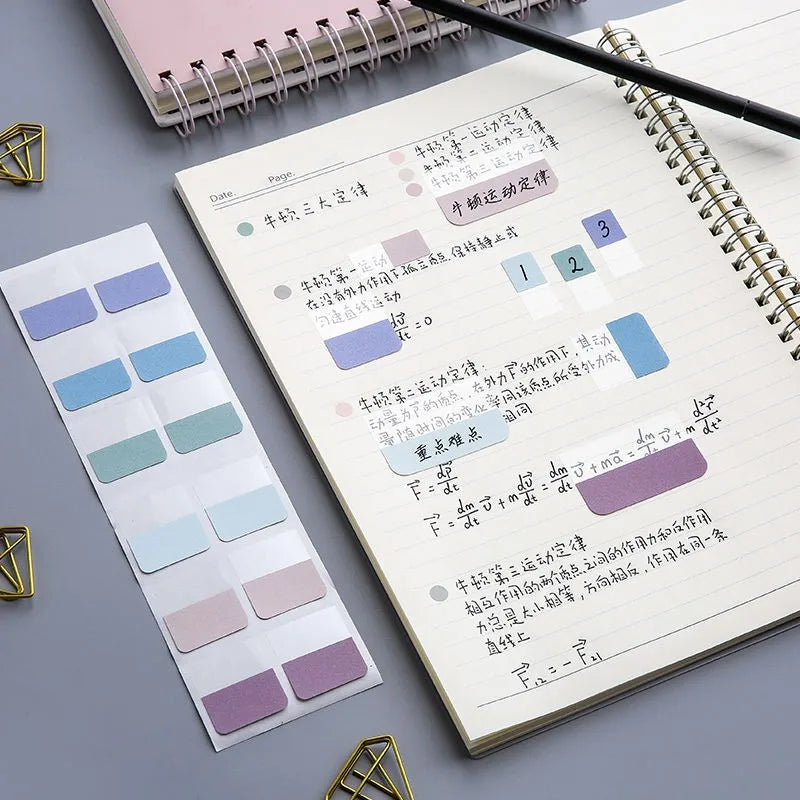 Transparent Sticky Note Index Tabs - Arrow Page Flags for Planners, Books, Office & School Supplies