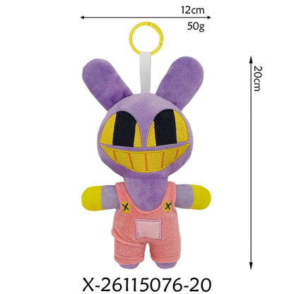 37-Style The Amazing Digital Circus Plush Toys - Clown & Rabbit Stuffed Dolls for Kids, Fans, Collectors & Gifts