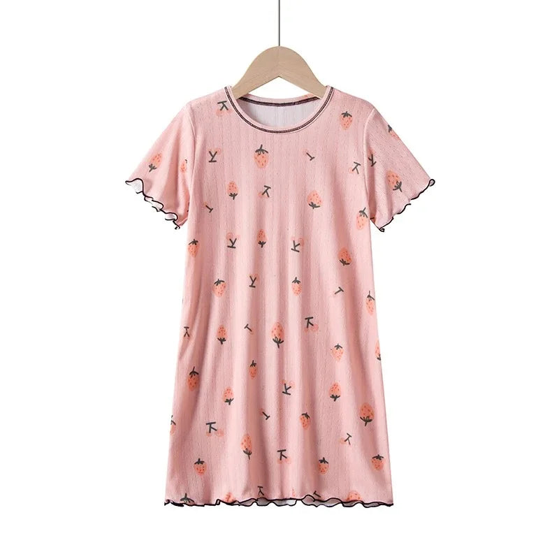 Mom & Daughter Summer Nightgowns - Matching Family Pajamas & Girls Sleepwear Dresses