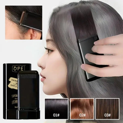 20g Quick Hair Dye Stick – Permanent Hair Color with Portable Applicator Brush for At-Home Touch-Ups