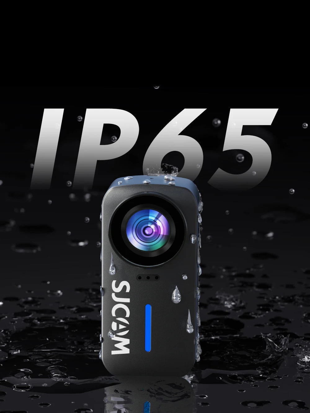 SJCAM C110+ 4K Action Camera – 30fps, 6-Axis GYRO, WiFi Remote, 1050mAh, Portable Sports DV for Helmet & Motorcycle