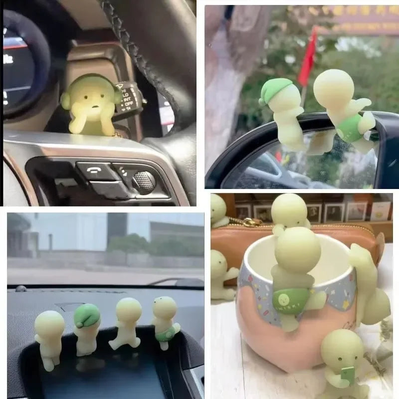 Smiski Hippers Luminous Elf Blind Box – Cute Mini Night Light Doll, Cartoon Figure Christmas Gift