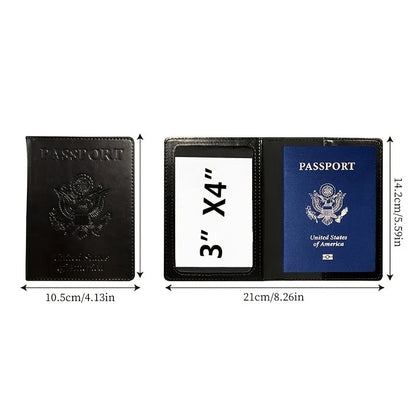 Leather Car Registration & Insurance Holder – Men's Driving License Cover, Auto Documents & Credit Card Storage Bag