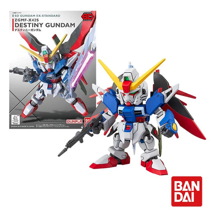 Bandai Gundam SDEX Action Figure – RX-78-2, Aile Strike, Exia, Unicorn, Astray Red Frame & Barbatos Model Kit