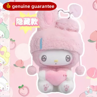 Genuine My Melody 50th Anniversary Vinyl Blind Box – Creamy Candy Series Kawaii Bag Pendant Mystery Gift