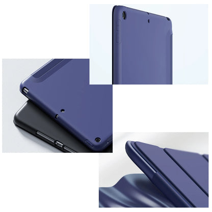 Smart Wake Leather Flip Case for iPad Pro 10.5" 2017 – Tri-Fold Stand Protective Cover for A1701 A1709 A1852 Tablet Sleeve