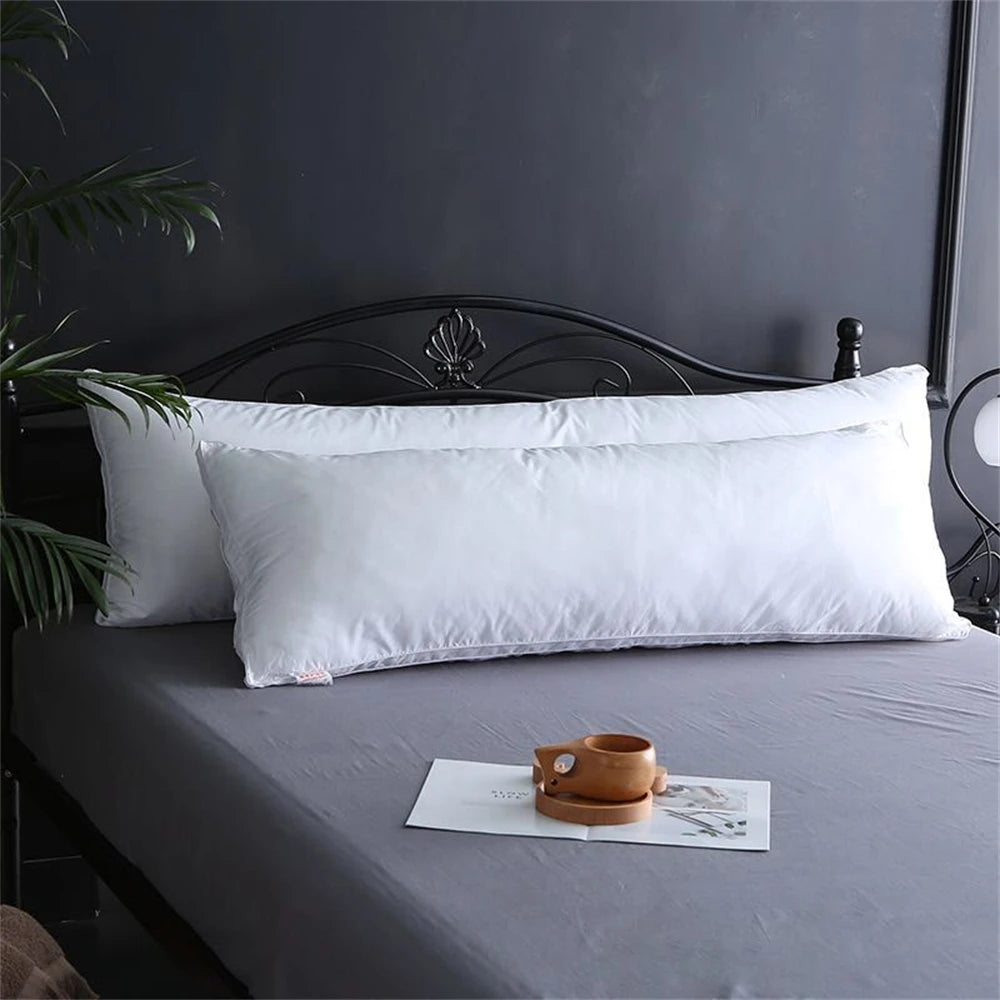 60x180CM Dakimakura Body Pillow – 60x170CM Long Hugging Pillow Core, White Cushion Cover for Anime Bedding & Sleep Support