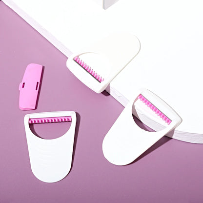 ALSHABAB 6PCS Disposable Razors for Women — Pink 1-Blade Manual Shaver for Body & Bikini Hair Removal