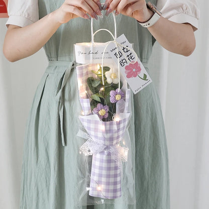 Graduation Bouquet 2025 – Crochet & Knitted Artificial Flowers for Wedding, Valentine’s & Special Occasion Gifts