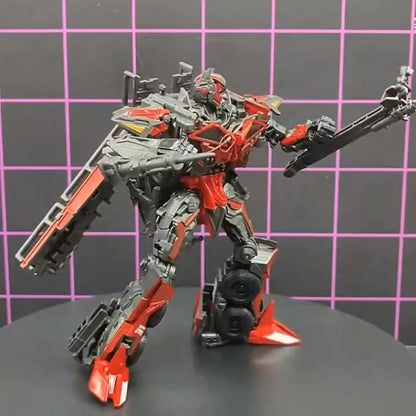 BAIWEI TW1024 Sentinel Prime Transformation Toy – Fire Engine Robot Action Figure Autobot Model TW1025