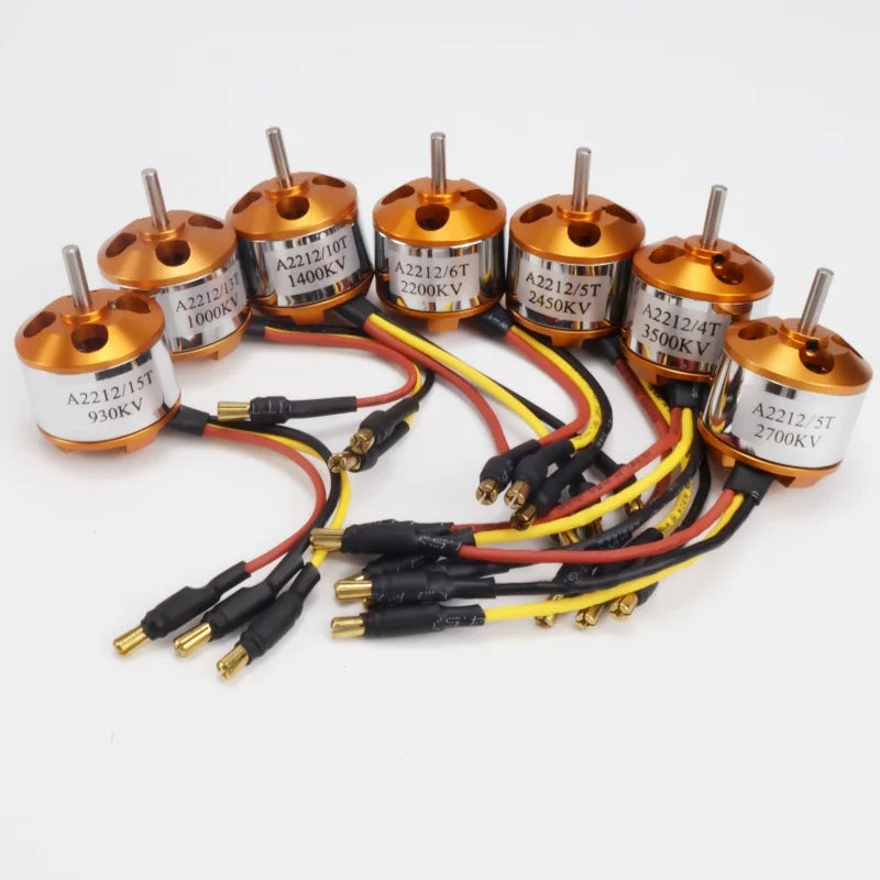 XXD A2212 Brushless Motor - 1000KV 1400KV 2200KV 2450KV RC Airplane Drone Multirotor Motor