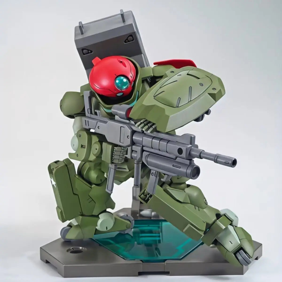 2025 HG 1/144 Jiuzhou Grimoire Red Beret Robot Model Kit – Plastic Assembly Action Figure Hobby Toy Gift for Collectors