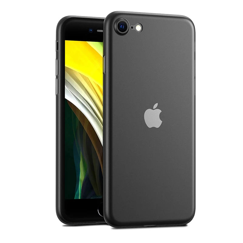 Ultra-Thin 0.3mm iPhone Case - Transparent Matte PP Full Cover for iPhone SE 2020, 6/6S Plus, 7, 8, X, XR, XS Max & 11 Pro