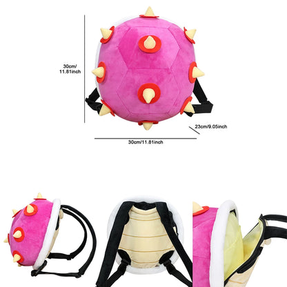 Super Mario Plush Backpack – 9 Styles Including Bowser, Yoshi & Koopa Troopa Cartoon Stuffed Toy Bag