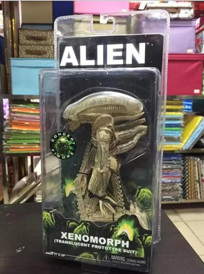 NECA Grid Warrior Xenomorph Action Figure – Alien vs Predator Collectible Toy Gift