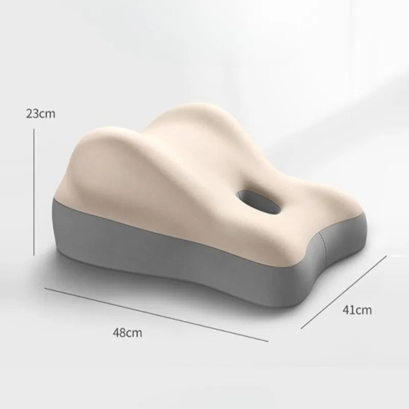 Multi-Functional Ergonomic Bed Pillow - Memory Foam Waist, Tummy & Wedge Support Cushion