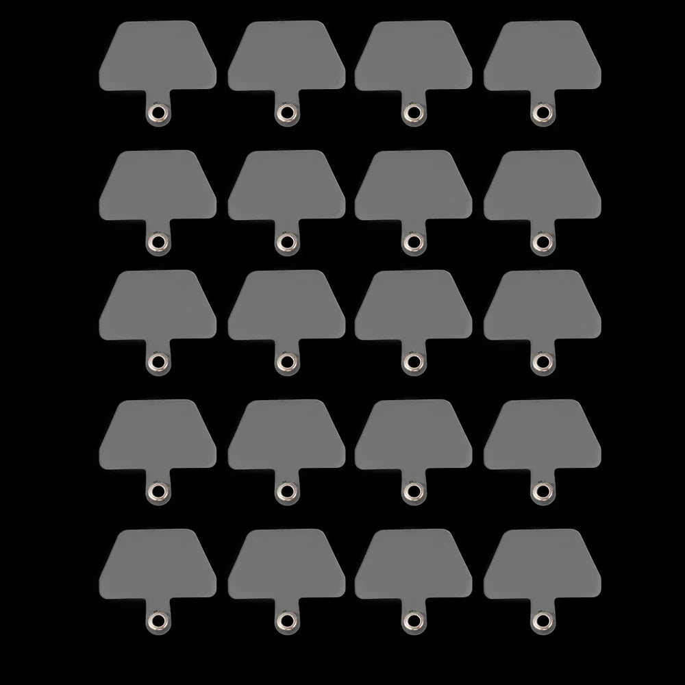 1–20PCS Universal Self-Adhesive Lanyard Tabs – Strong Phone Wrist Strap Patch Clips & Hanging Rope Replacement Set