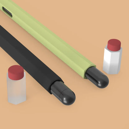 Silicone Pencil Case for Samsung Galaxy Tab - Touch Stylus Pen Cover in Solid Color for S6 Lite, S7 FE, S8 Ultra, and S9 Plus