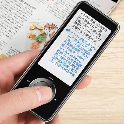 Newest M9 Instant Voice Translator – Portable Smart Language Translator, Real-Time Translation, Supports 12 Offline Languages