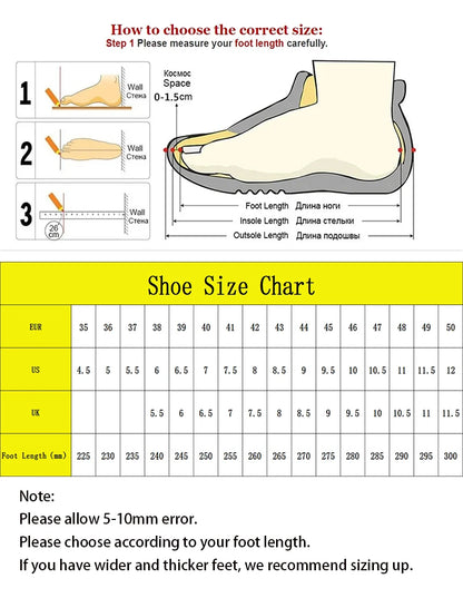 Men's Breathable Casual Sneakers - Thick Soled Soft Soles Tennis Shoes for Outdoor Running & Comfort