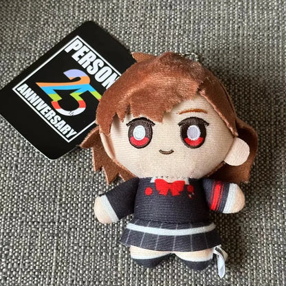 10CM 2024 Persona Plush Toy – 25th Anniversary Joker, Shiomi, Kotone, Yuuki, Makoto Cosplay Anime Plushie Pendant, Kids Christmas Gift