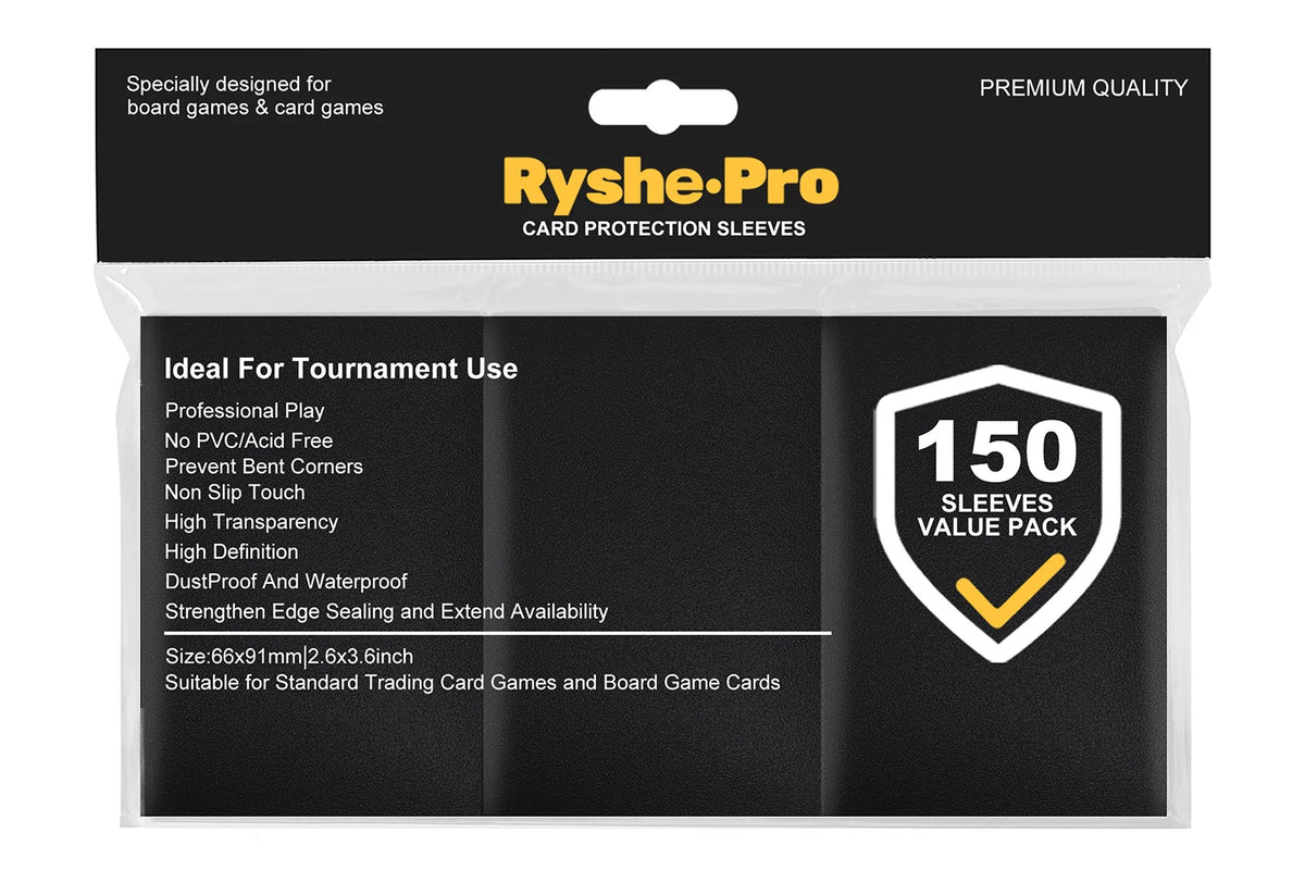 100Pcs 66×91mm Trading Card Sleeves - Soft Penny Sleeves for MTG, Yu-Gi-Oh! & Baseball Cards