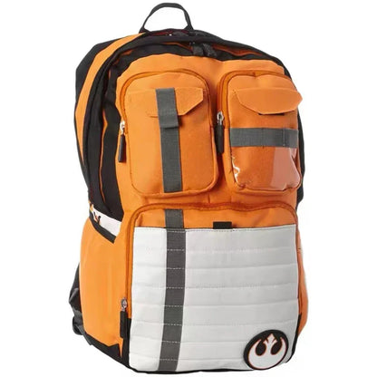 Disney Star Wars Boba Fett Mandalorian Backpack | Large Capacity Laptop & Travel Bag for Boys, Anime School Bag