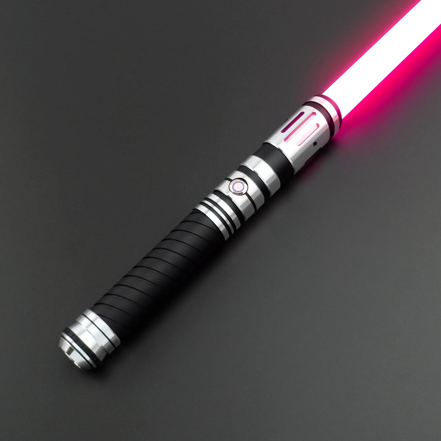 TXQSABER Heavy Dueling Lightsaber – Neo Pixel RGB Laser Saber with Metal Hilt, Smooth Swing Combat Cosplay Luminous Toy for Kids