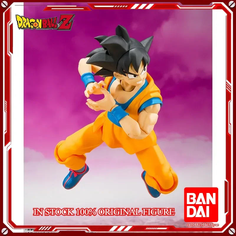 BANDAI S.H.Figuarts Son Goku Action Figure — 100% Original Dragon Ball Anime Collectible Model Toy