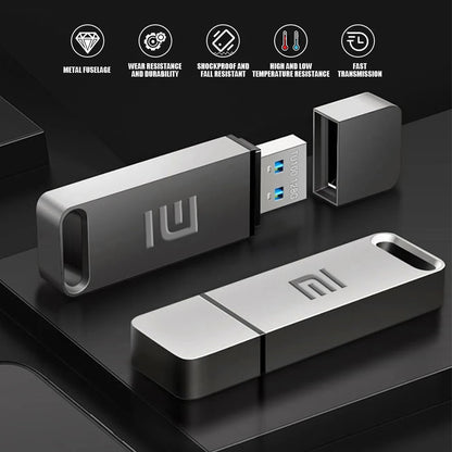 Original Xiaomi 2TB USB 3.0 Pen Drive – High-Speed Metal Flash Storage, Waterproof