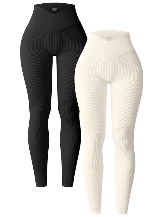 New Winter Women's High Waist Yoga Thread: Buttock Lifting Sports Clothes