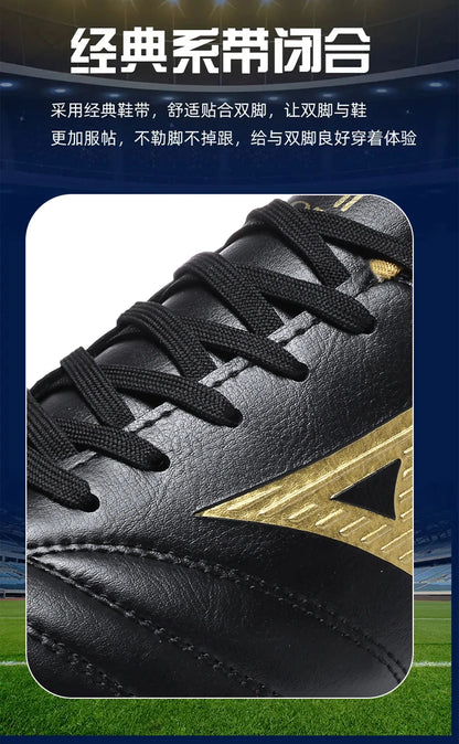 Men’s Football Soccer Cleats – Studded Indoor/Outdoor TF & FG Training Shoes