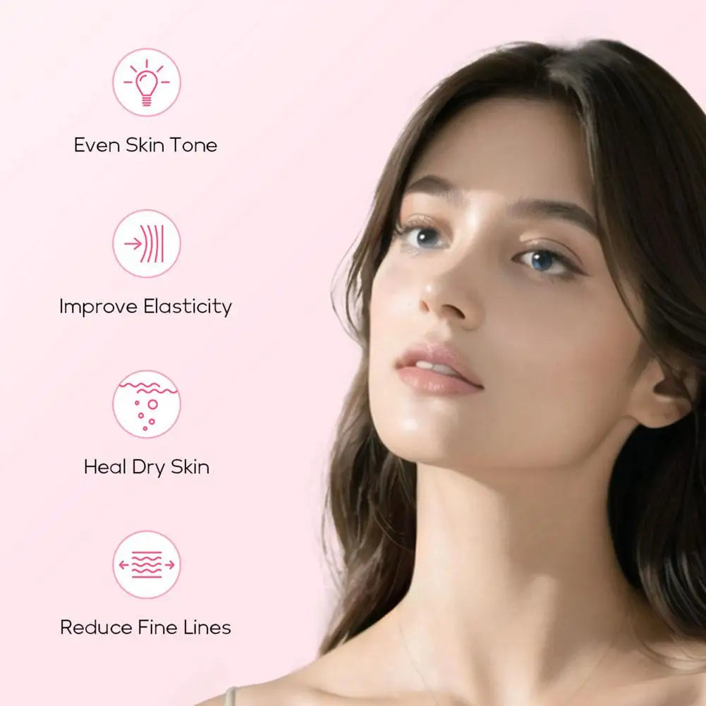 6PCS Sakura Skincare Set – Face Cream, Serum, Toner, Cleanser, Sunscreen & Eye Cream in Gift Box