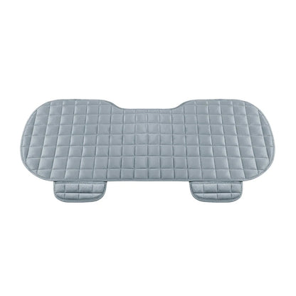 Universal Winter Car Seat Cover Set – Front & Rear Flocking Cloth Anti-Slip Warm Cushion Mat for Car, SUV, Van & Truck Interior Protection