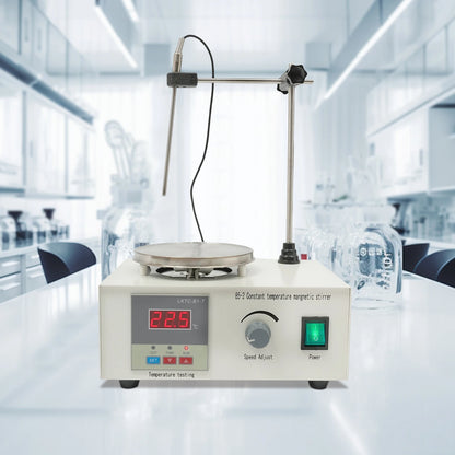 Digital Magnetic Stirrer 250W — Lab Tabletop Heating Plate Mixer, Large Volume, 304 Stainless Steel, 0–2000 RPM