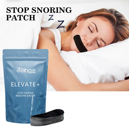 EELHOE Anti-Snoring Patch – Sleep Improvement Sticker for Better Breathing, Portable Mouth Orthosis Tape to Stop Snoring