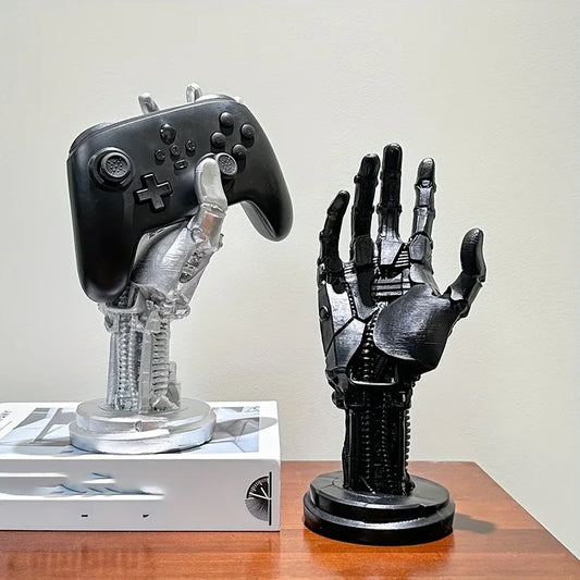 Creative Mechanical Game Controller Stand – Desktop Handle Display for Home Decoration & Gift