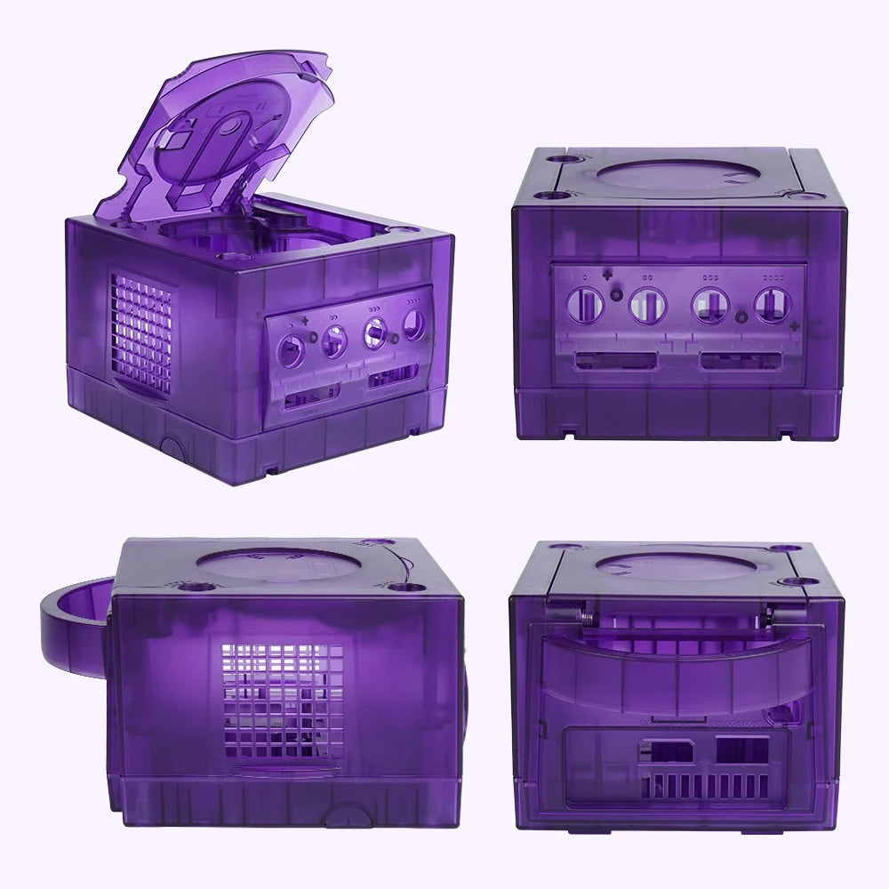 Bitfunx GameCube Replacement Shell - Housing Case for Nintendo NGC DOL-001 & DOL-101 Consoles