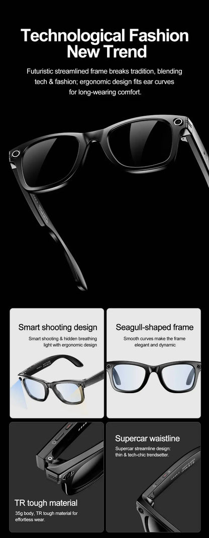 2025 Xiaomi Smart Glasses — AI Interactive Translation & Photography Video Smart Sunglasses for iOS & Android