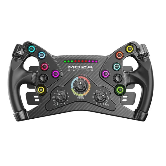 KS 300mm Butterfly GT Racing Steering Wheel – Fully Customizable Sim Racing Wheel for Gaming Simulator