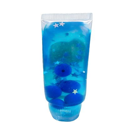 Blueberry Squeeze Sensory Stress Ball - Slow-Rebound Silicone Massage & Relaxation Toy