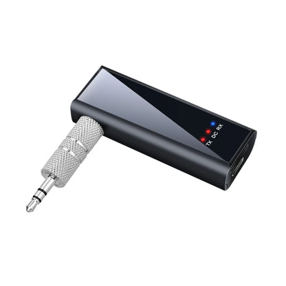 Bluetooth 5.4 Audio Transmitter Receiver – 3.5mm AUX Wireless Adapter with Mic & TF Card Support for Car, TV & PC
