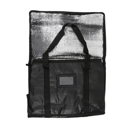 Portable Large Insulated Food Delivery Bag – Thermal Pizza & Takeaway Cooler, Warm Food Storage Tote for Camping, Picnic & Drink Carrier Bag