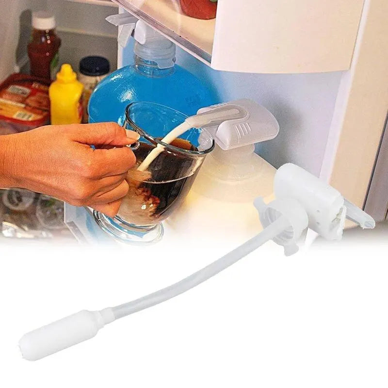 Automatic Drinking Straw Suction Pump: Magic Tap Spill-Proof Water Pump for Beverage Dispensing - DIY Beverage Straw Dispenser