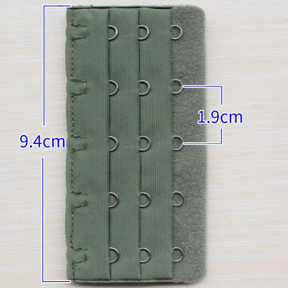 2PCS/4PCS Strap Extender Set – 3-Hook, 5-Row Adjustable Candy Color Bra Extenders for Women
