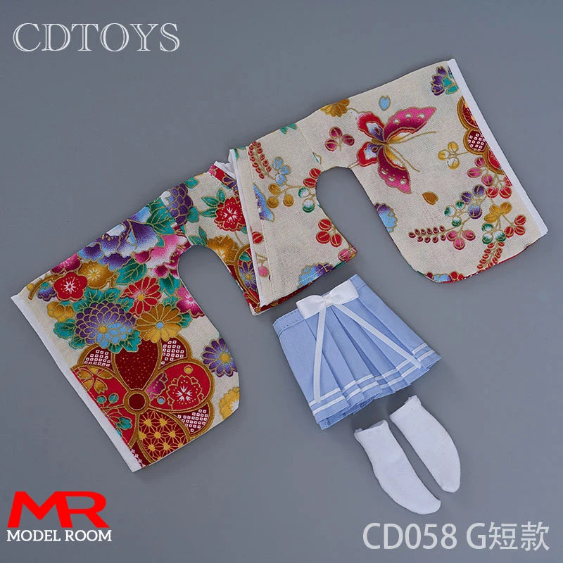 CDToys CD058 1/6 Scale Female Witch Kimono Costume – Doll Clothes for 12" Soldier Action Figures