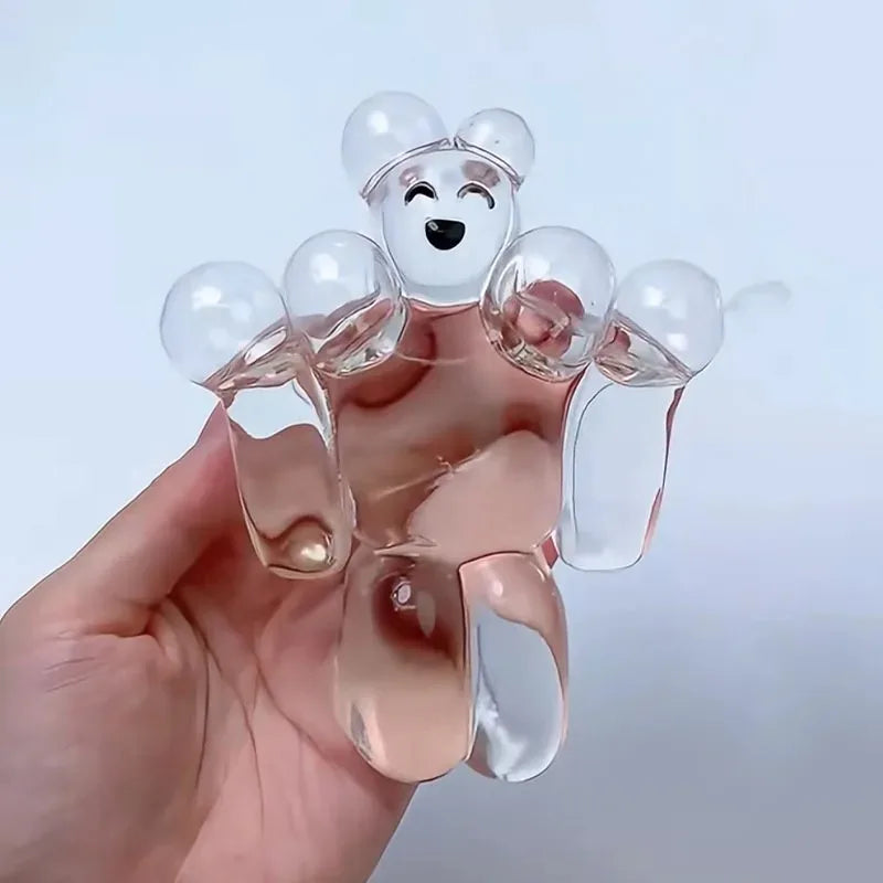 Transparent Jelly Robot Squishy Toy - Soft Slow-Rebound Stress Relief Fidget