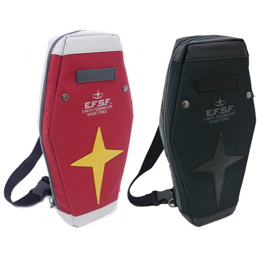 Brdwn E.F.S.F RX-78-2 Cosplay Shoulder Bag - Unisex Polyester Chest Pack