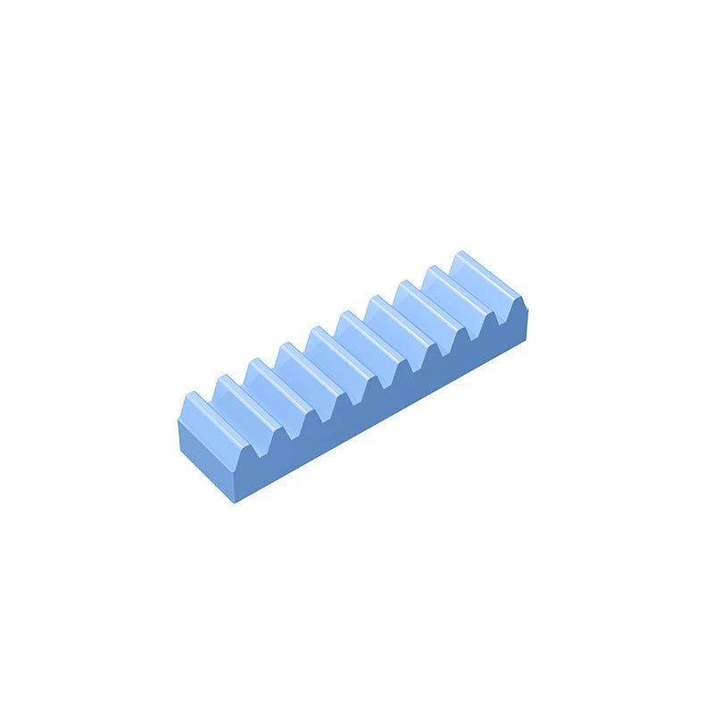Gobricks GDS-1171 Gear Rack 1x4 — Compatible with LEGO 3743, Educational DIY Building Blocks for Kids
